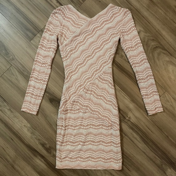 BCBGMaxAzria Scalloped Lace Dress - Picture 3 of 6